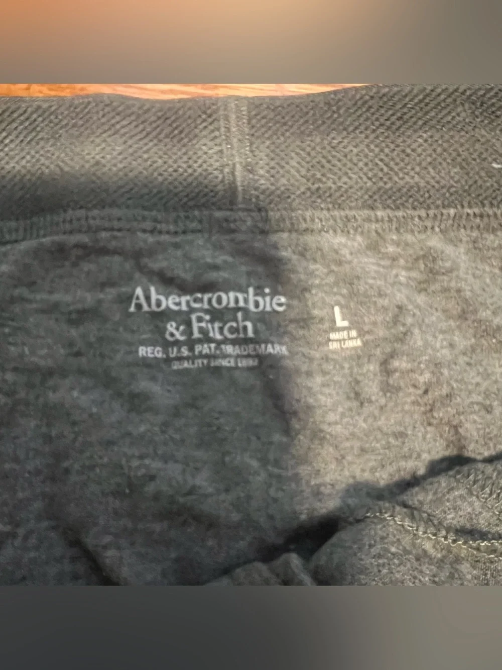 Abercrombie & Fitch ANF Mens Underwear Cotton Trunk GRAY Size Large L Set of 3